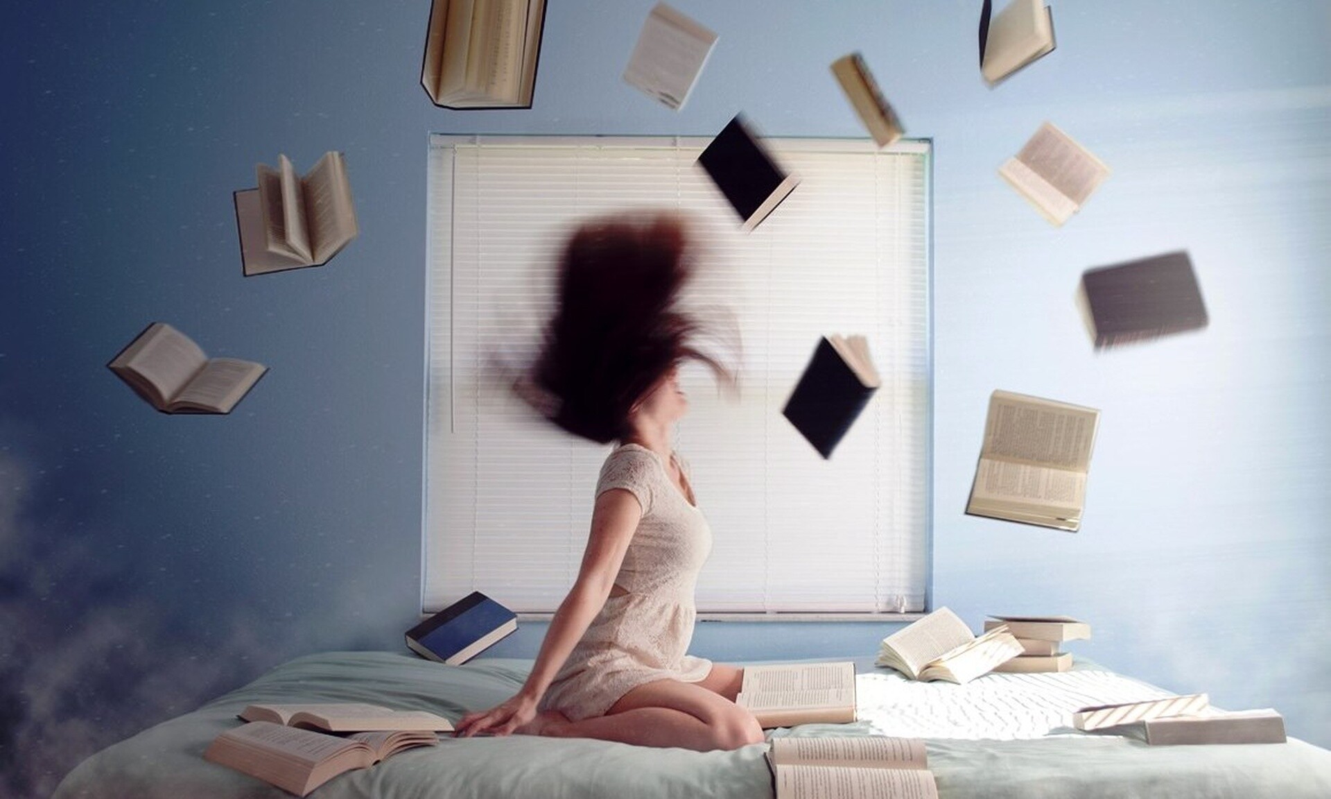 books-girl-bed