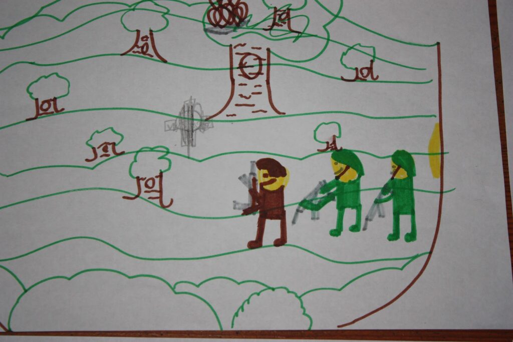 war painting